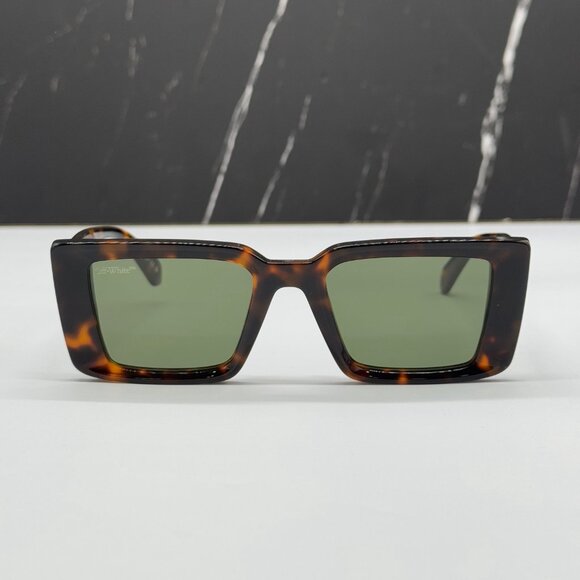 NEW OFF-WHITE SUNGLASSES, OFF-WHITE SAVANNAH HAVANA GREEN UNISEX EYEWEAR main image 7